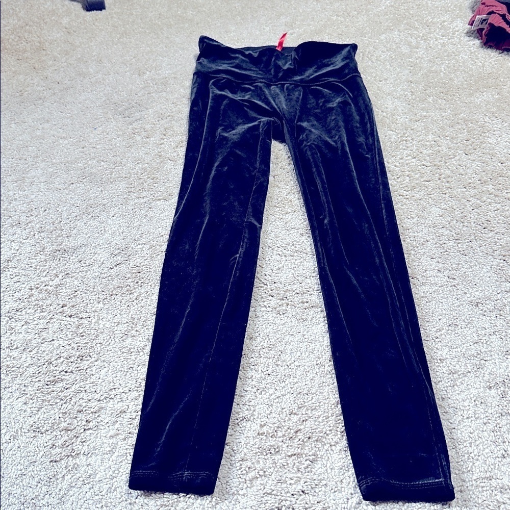 SPANX Velvet Leggings Black Large